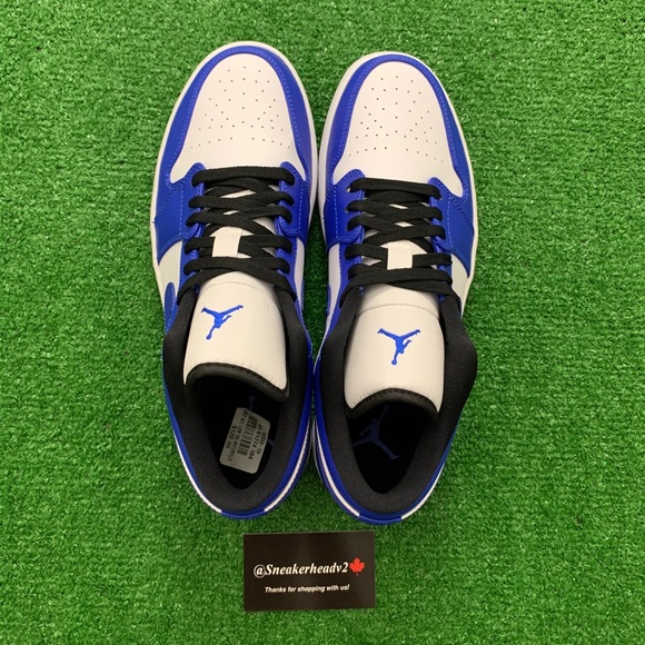 🔵*NEW* Air Jordan 1 Low “Game Royal” (Sz 11.5) - Picture 7 of 11